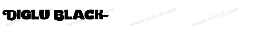 Diglu Black字体转换